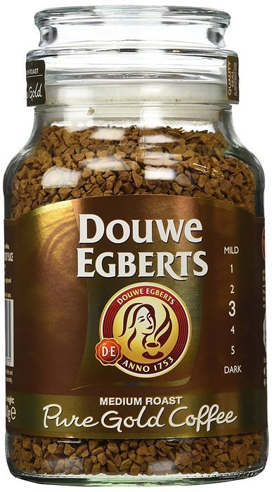 Douwe Egberts Pure Gold Instant Coffee, Medium Roast, 6.7 Ounce, 190g (Pack Of 2)