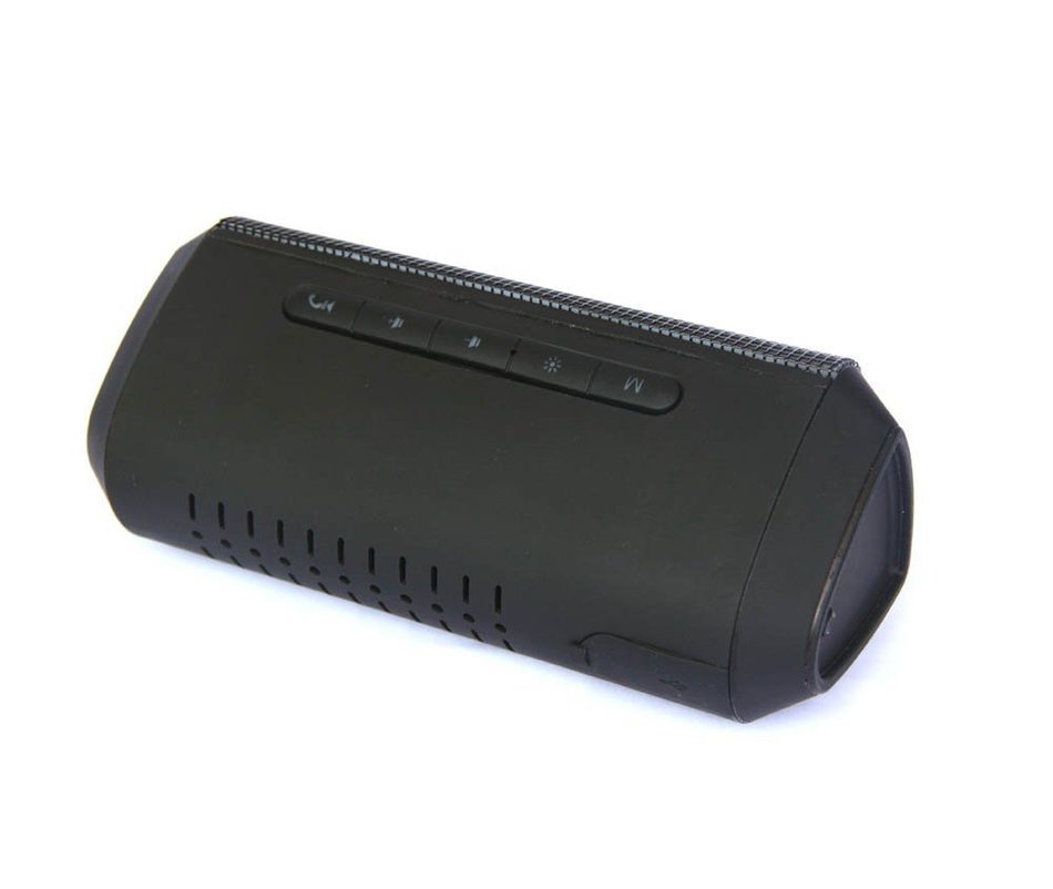 Abdtech 10W Wireless Portable Bluetooth Speakers 6 LED Light Visual Display Mode Powerful Sound with Build in... N7