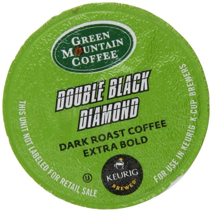 Green Mountain Coffee Double Black Diamond, K-Cup for Keurig Brewers, 24-Count (Pack of 2)