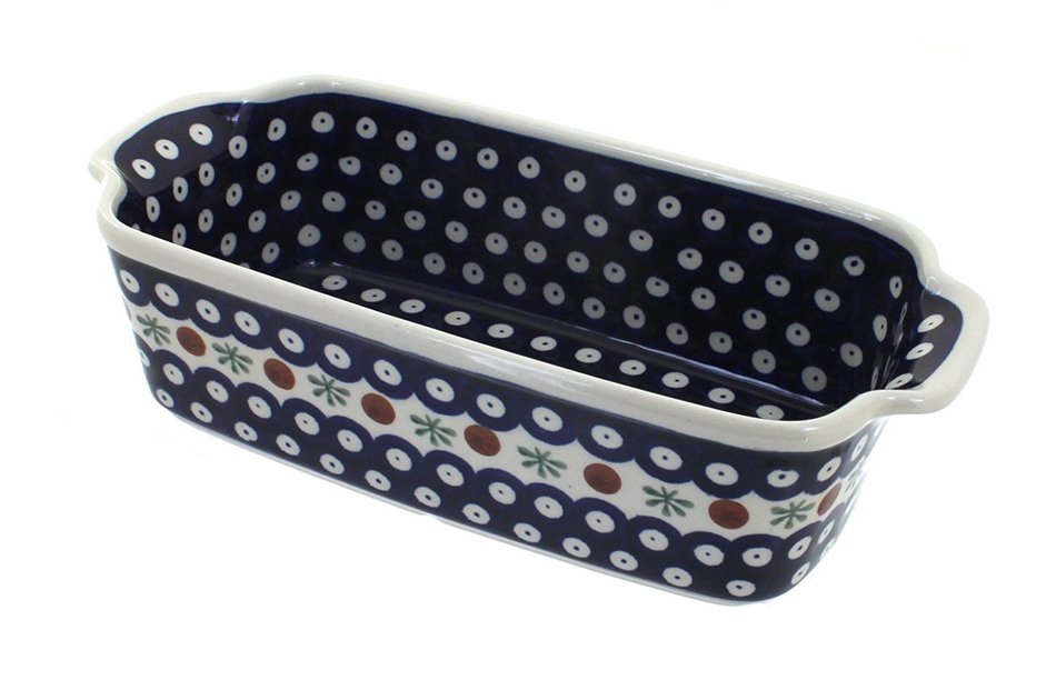 Polish Pottery Nature Loaf Baker