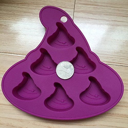 Lariy Cake Mold Soap Mold Halloween Hat Flexible Silicone Mould For Candy Chocolate N2