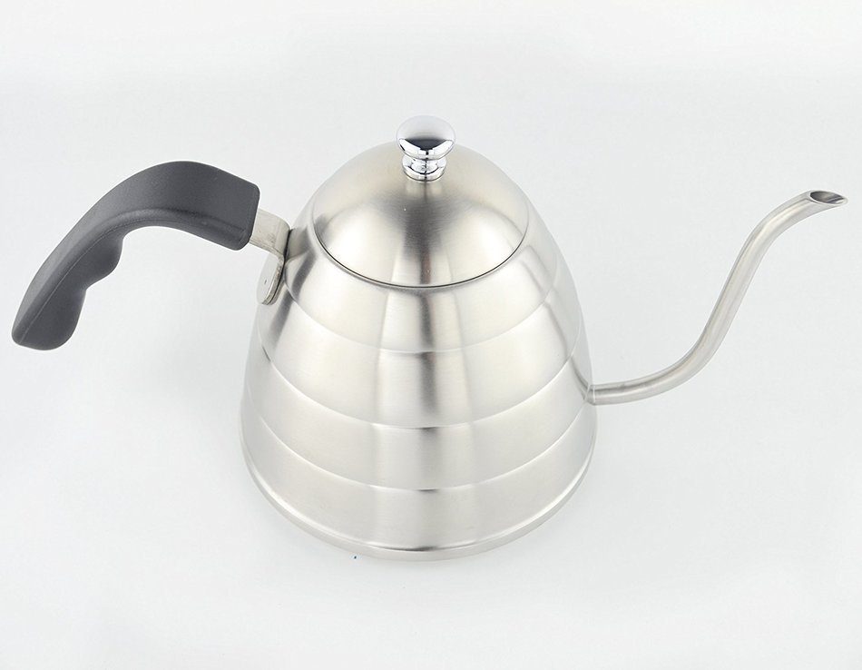 SAMYO Coffee & Tea Drip Kettle - Stainless Steel Precision Gooseneck Spout With Ergonomic Handle N3