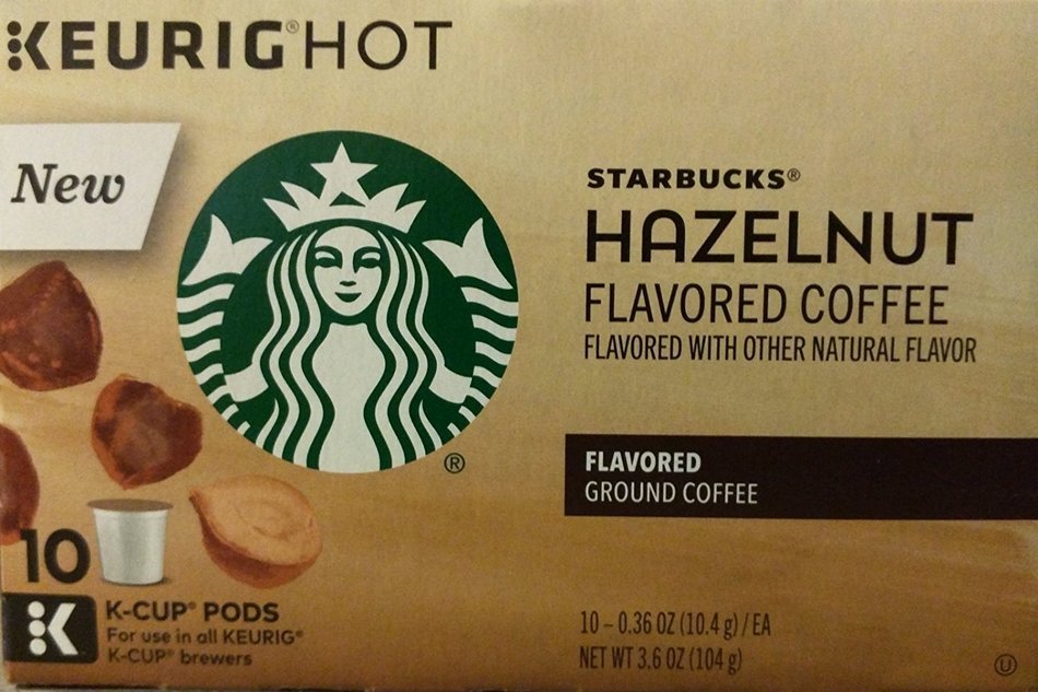 Starbucks Hazelnut K-Cup for Keurig Brewers, 10 ct