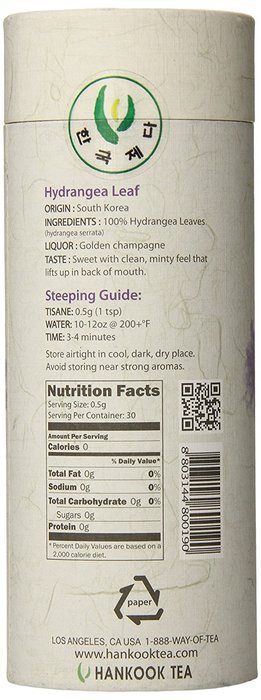 Hankook Tea Hydrangea Leaf Tisane, 0.53 Ounce N2