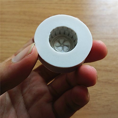 "Silicone Fondant Round Tire Cake Chocolate Soap Mold Baking Decoration Tool (2)" shopping N3