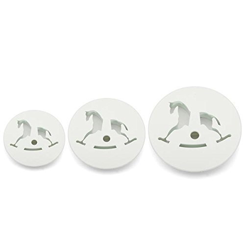 Christmas Trojan Cake Mold Embossed Baking Mould 3pcs shopping