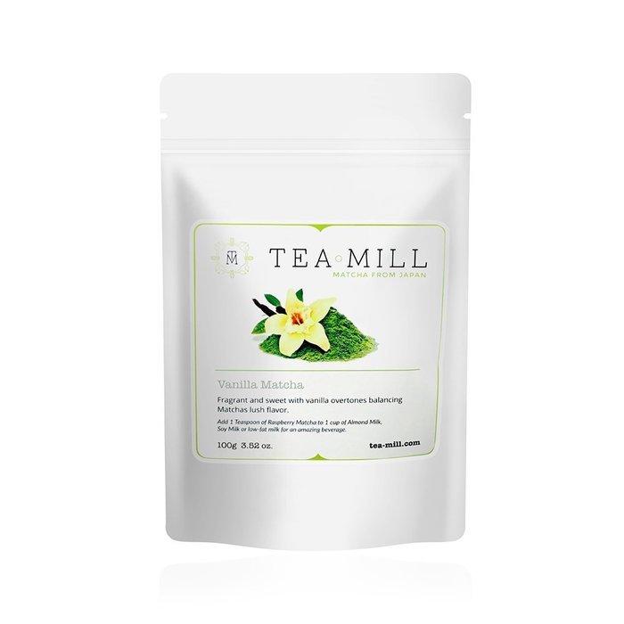 Tea-Mill Matcha Organic Japanese Green Tea Powder (100% USDA and JAS Certified), Blueberry N19