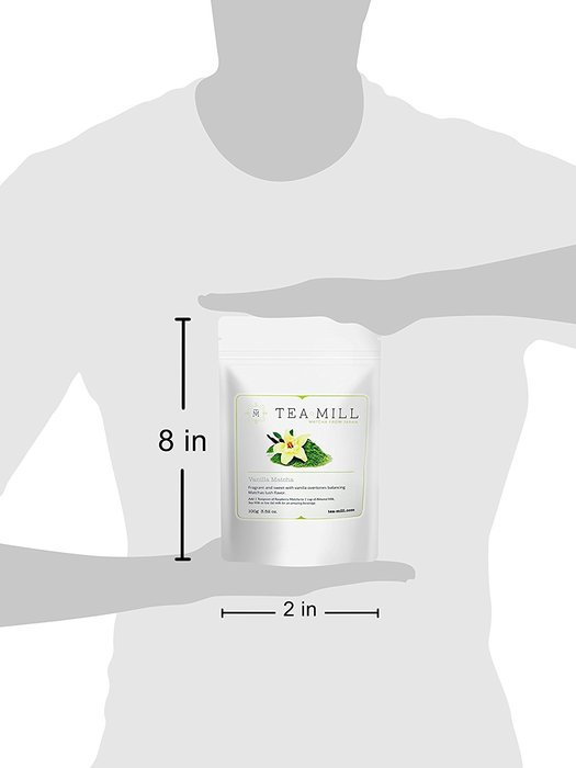 Tea-Mill Matcha Organic Japanese Green Tea Powder (100% USDA and JAS Certified), Blueberry N20