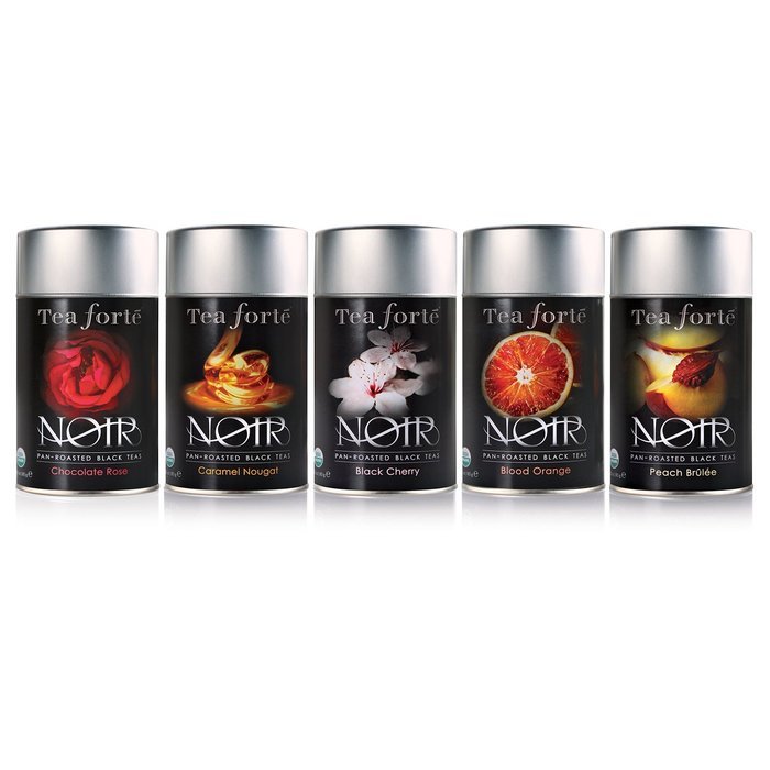 Tea Forte Noir BLOOD ORANGE Organic Loose Leaf Black Tea, 2.82 Ounce Tea Tin N11