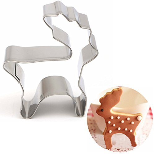 Christmas Elk Deer Cookie Cutter Biscuit Pastry Mold Cake Baking Tool Stainless Steel Shopping 2626