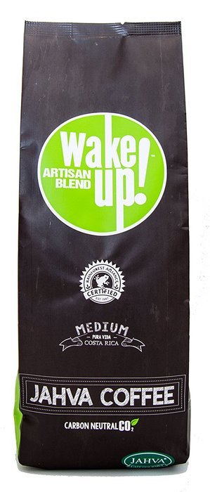 Wake Up! Carbon Neutral Coffee, Medium Roast, Ground, Fresh Highest Quality Gourmet Beans from Costa Rica, 1 lb...