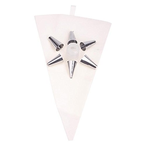 Phoneix 6PCS Kitchen Nozzle Icing Decorating Tool Beautiful Charming
