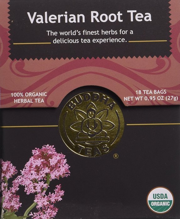 Valerian Root Tea - Organic Herbs - 18 Bleach Free Tea Bags