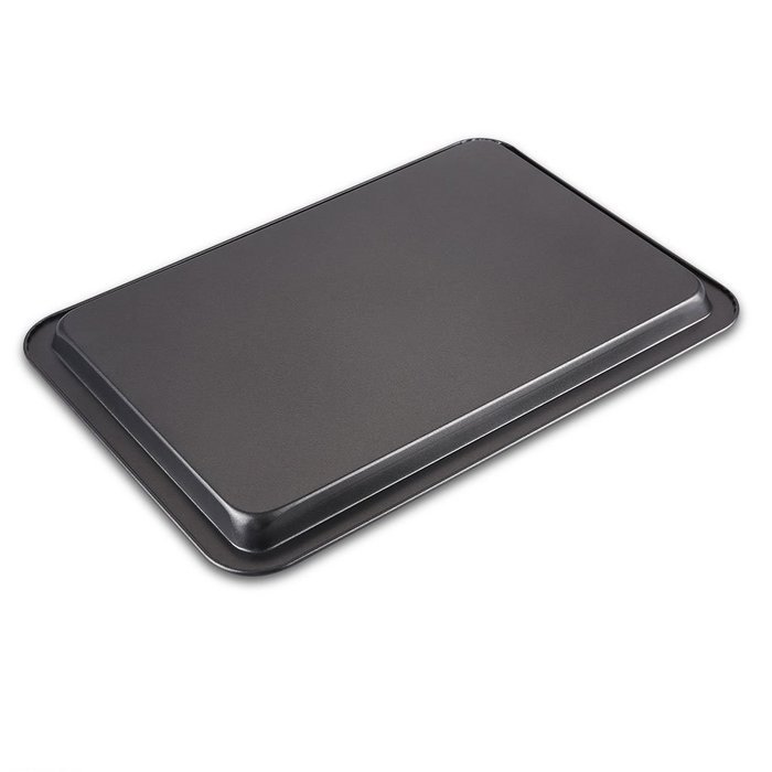 3-Piece Nonstick Bakeware Baking and Cookie Sheet Set Serving Tray Kitchen Tool Cute Collectible N5