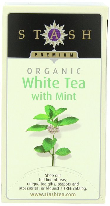Stash Tea Organic Earl Grey Black and Green Tea, 18 Count Tea Bags in Foil (Pack of 6) N8