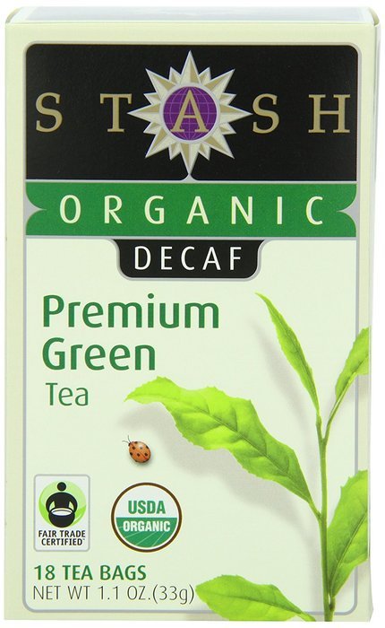 Stash Tea Organic Earl Grey Black and Green Tea, 18 Count Tea Bags in Foil (Pack of 6) N19
