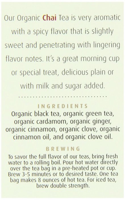 Stash Tea Organic Earl Grey Black and Green Tea, 18 Count Tea Bags in Foil (Pack of 6) N39