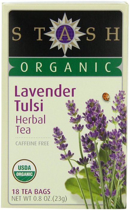 Stash Tea Organic Earl Grey Black and Green Tea, 18 Count Tea Bags in Foil (Pack of 6) N71