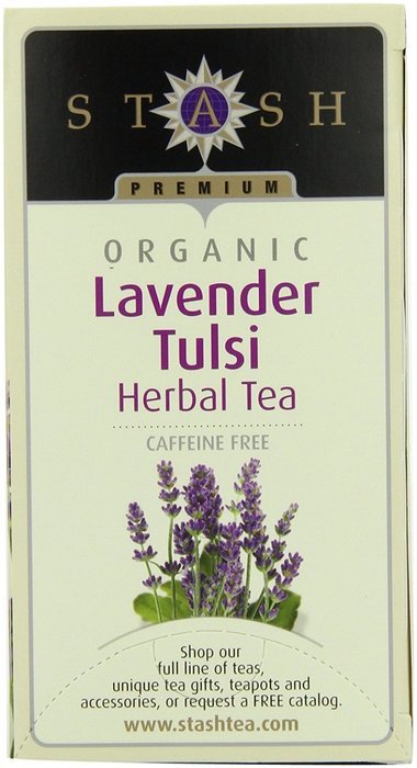 Stash Tea Organic Earl Grey Black and Green Tea, 18 Count Tea Bags in Foil (Pack of 6) N72