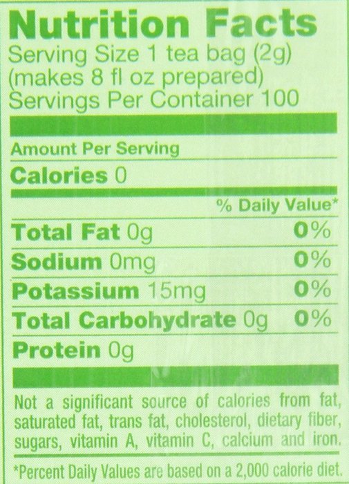 Lipton Green Tea, 100 Percent Natural 100 ct N6