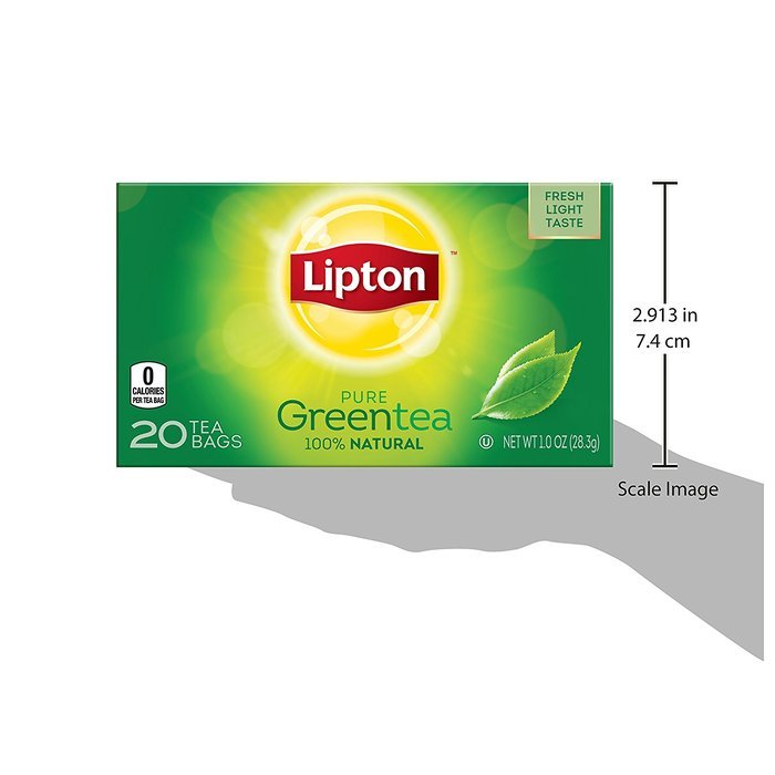 Lipton Green Tea, 100 Percent Natural 100 ct N34