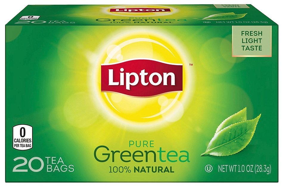 Lipton Green Tea, 100 Percent Natural 100 ct N54