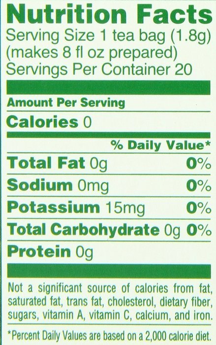 Lipton Green Tea, 100 Percent Natural 100 ct N59