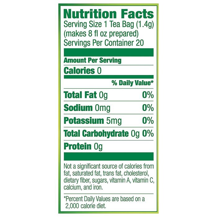 Lipton Green Tea, 100 Percent Natural 100 ct N97