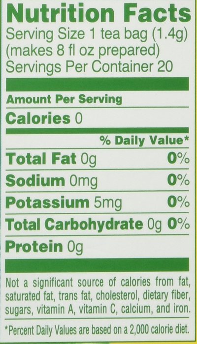Lipton Green Tea, 100 Percent Natural 100 ct N99