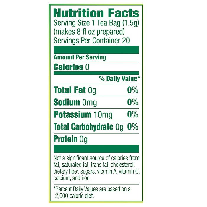 Lipton Green Tea, 100 Percent Natural 100 ct N114
