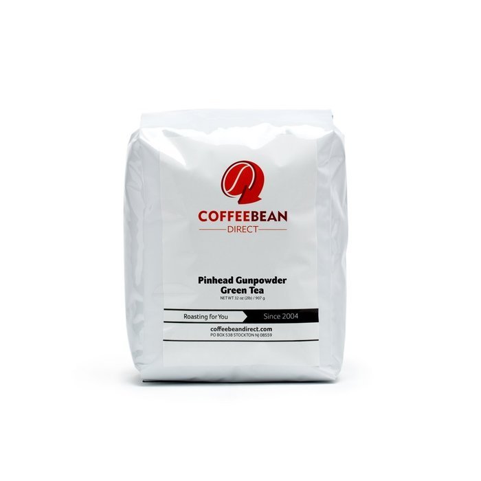 Coffee Bean Direct Pinhead Gunpowder Loose Leaf Tea, 2 Pound Bag