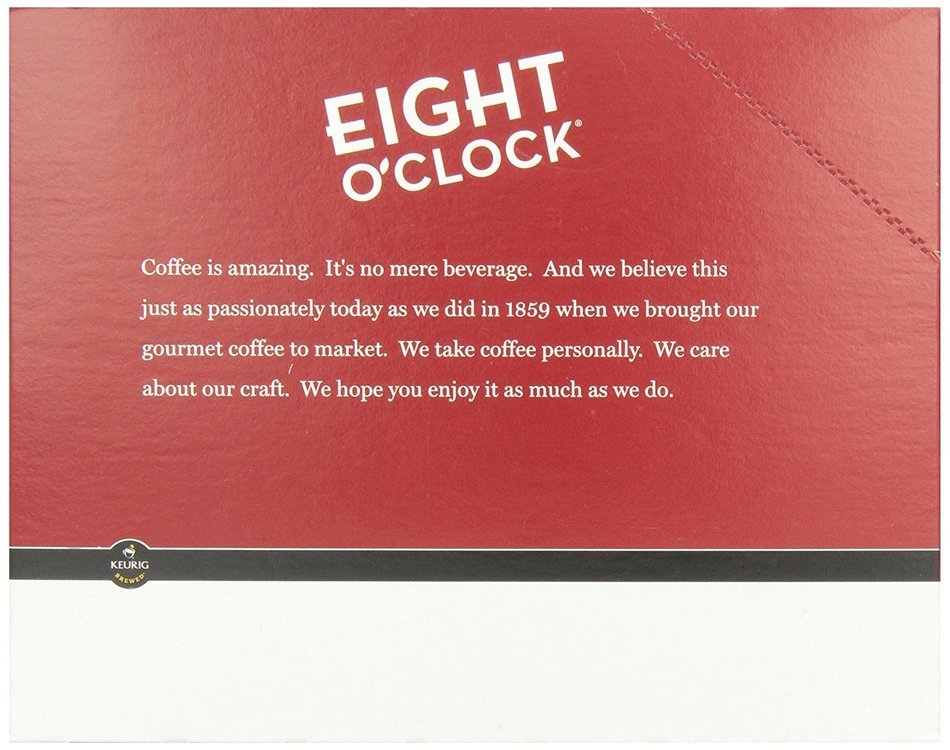 Eight O'Clock Coffee Original Coffee Beans, 24 Count N4