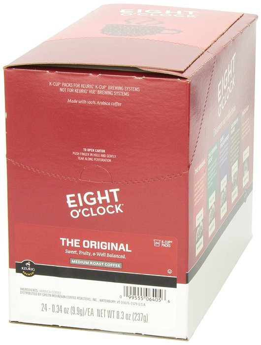 Eight O'Clock Coffee Original Coffee Beans, 24 Count N5