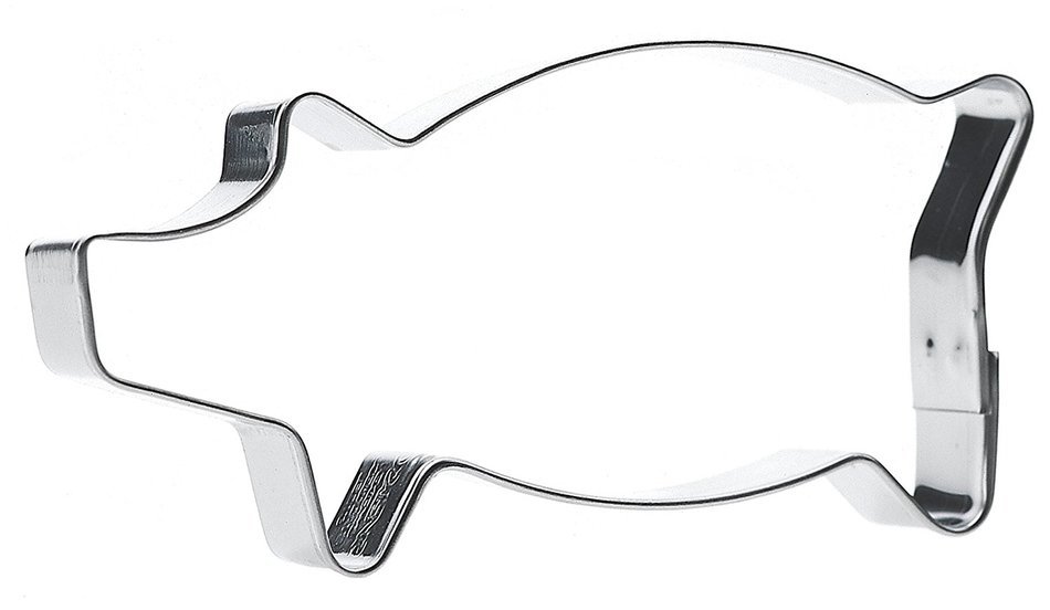 SVEICO 939407-1 Pig Shaped Cookie Cutter, 11cm