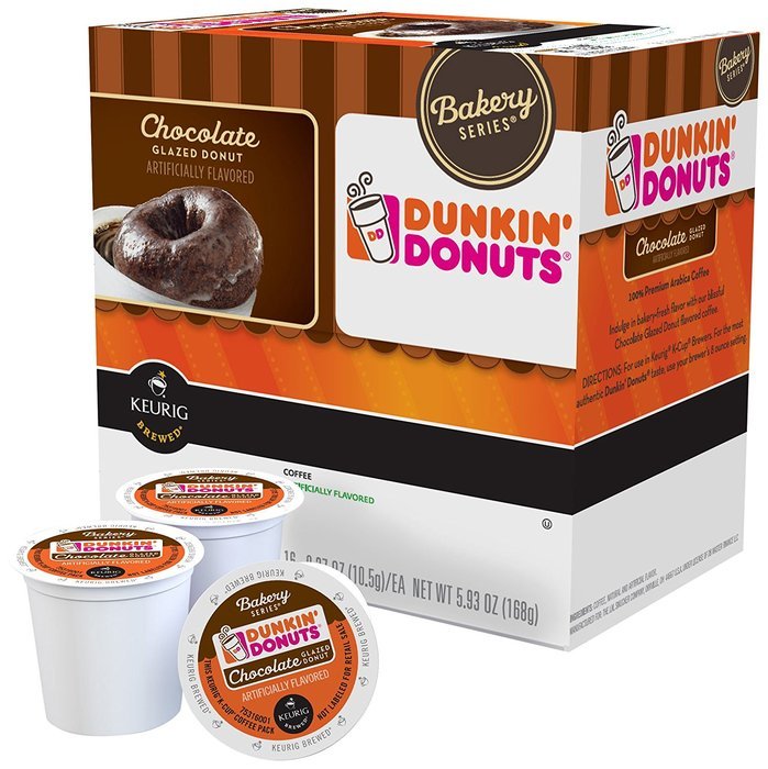 Dunkin' Donuts Bakery Series Chocolate Glazed Donut - 16 K-Cups