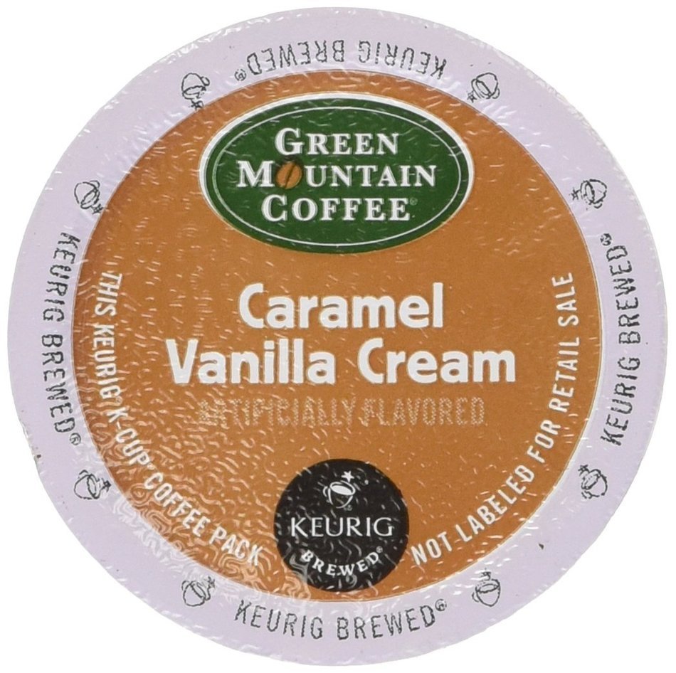 Green Mountain Coffee Caramel Vanilla Cream, K-Cup Portion Pack for Keurig K-Cup Brewers (Pack of 48)