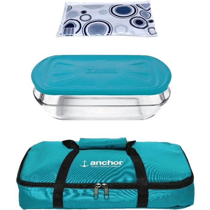 Anchor Hocking 10194 3Qt Essentials Bakentake Tote