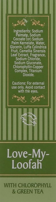 Grandpa's Love-My-Loofah Soap, Chlorophyll and Green Tea, 3.25 Fluid Ounce