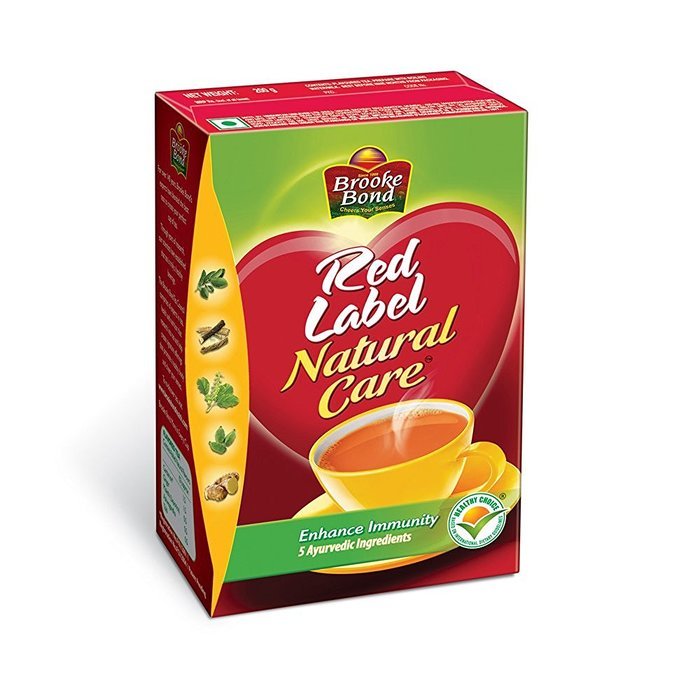 Brooke Bond Red Label -Natural Care(5 Ayurvedic Ingredients)500g