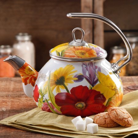 Flower Garden 2.3 qt Tea Kettle by The Pioneer Woman, 82986.01R