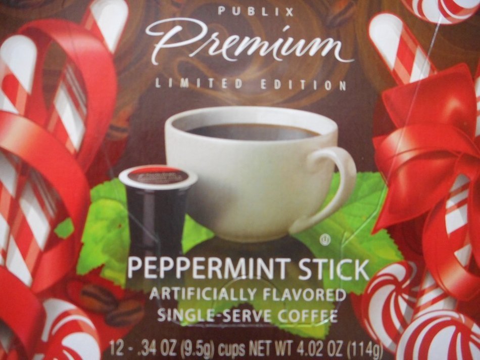 Publix Limited Edition Peppermint Stick 12 Single Serve Coffee