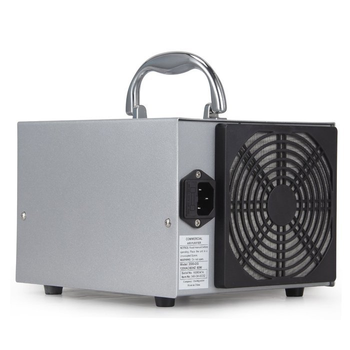 Della Commercial Style Air Ozone Generator 3,500mg Purifier Industrial O3 Deodorizer Sterilizer, Silver N4