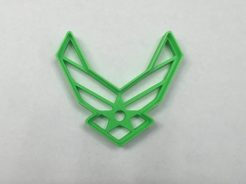 Air Force Logo Cookie Cutter (4inch)
