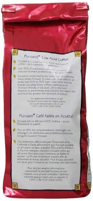 Puroast Low Acid Coffee House Blend Natural Decaf Drip Grind, 2.5-Pound Bag N2