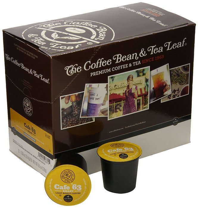The Coffee Bean & Tea Leaf Coffee, Cafe 63 Roast, 22 Count N2