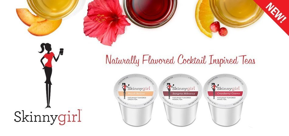 Skinnygirl Naturally Flavored White and Green Tea 3 Flavor Variety Bundle, 12 Single Serve Cups Ea. (36 Total... N2