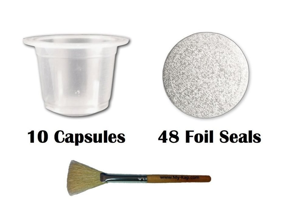My-Cap-sule - Foil Seals for Nespresso Brewers (96 Foils) N4