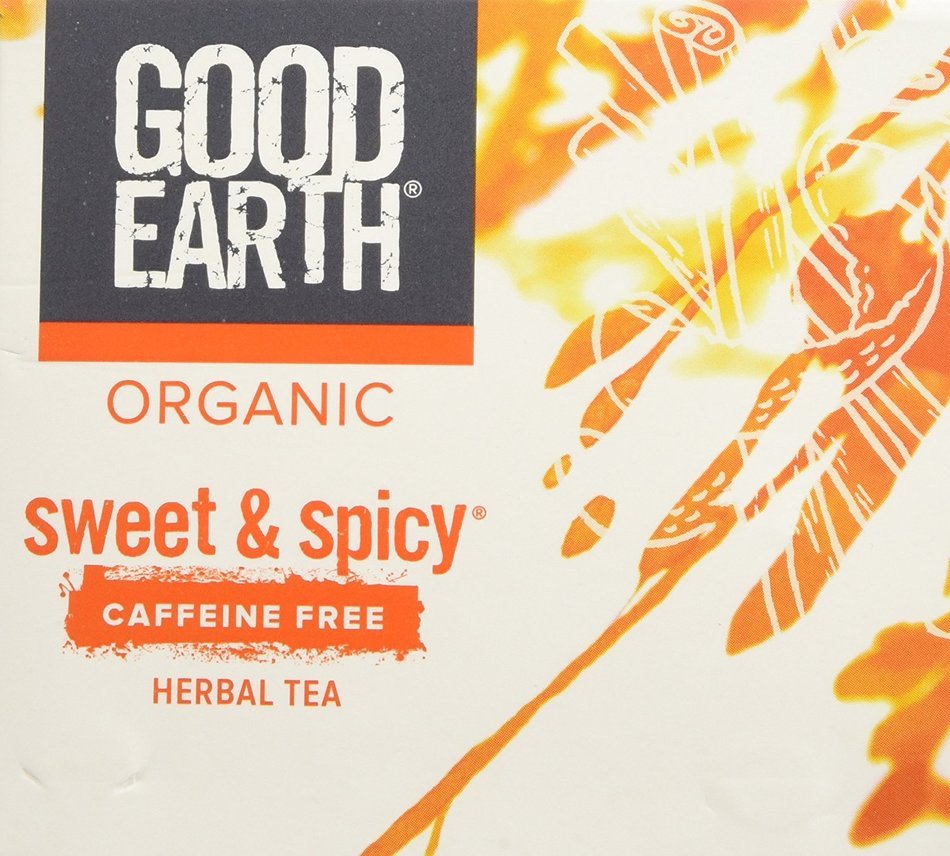 Good Earth Organic Sweet & Spicy Herbal Tea 18 Bags(3 Pack) N5
