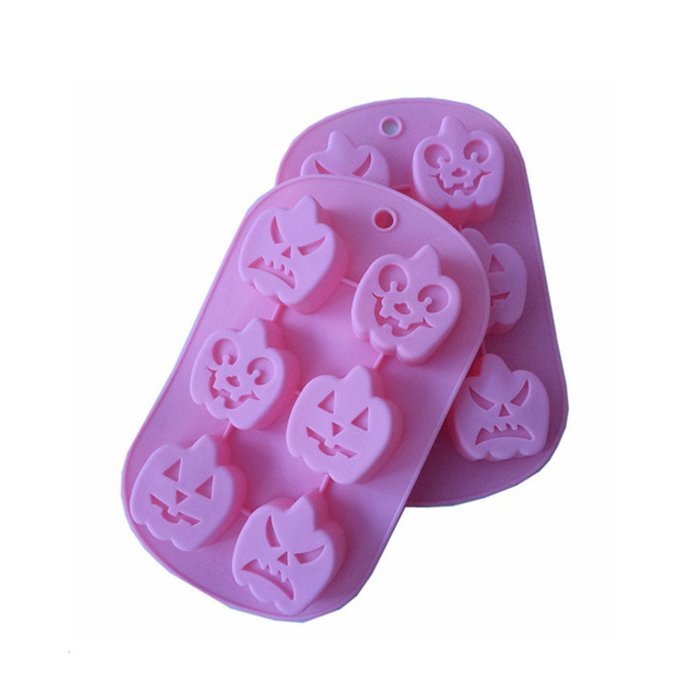 Cutoy Pumpkin Expression Design Silicone Cake Fondant Chocolete Jello Soap Candy Gum Paste Molds Clay Moulds DIY...