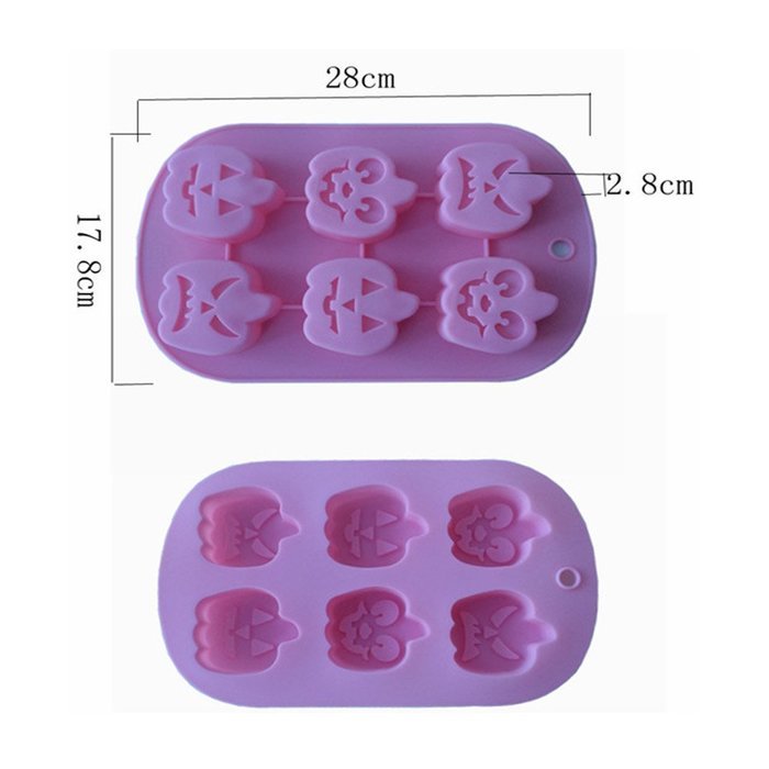 Cutoy Pumpkin Expression Design Silicone Cake Fondant Chocolete Jello Soap Candy Gum Paste Molds Clay Moulds DIY... N2
